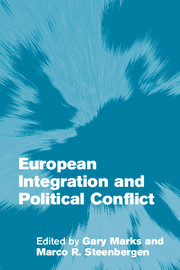 European Integration and Political Conflict: Citizens, Parties, Groups